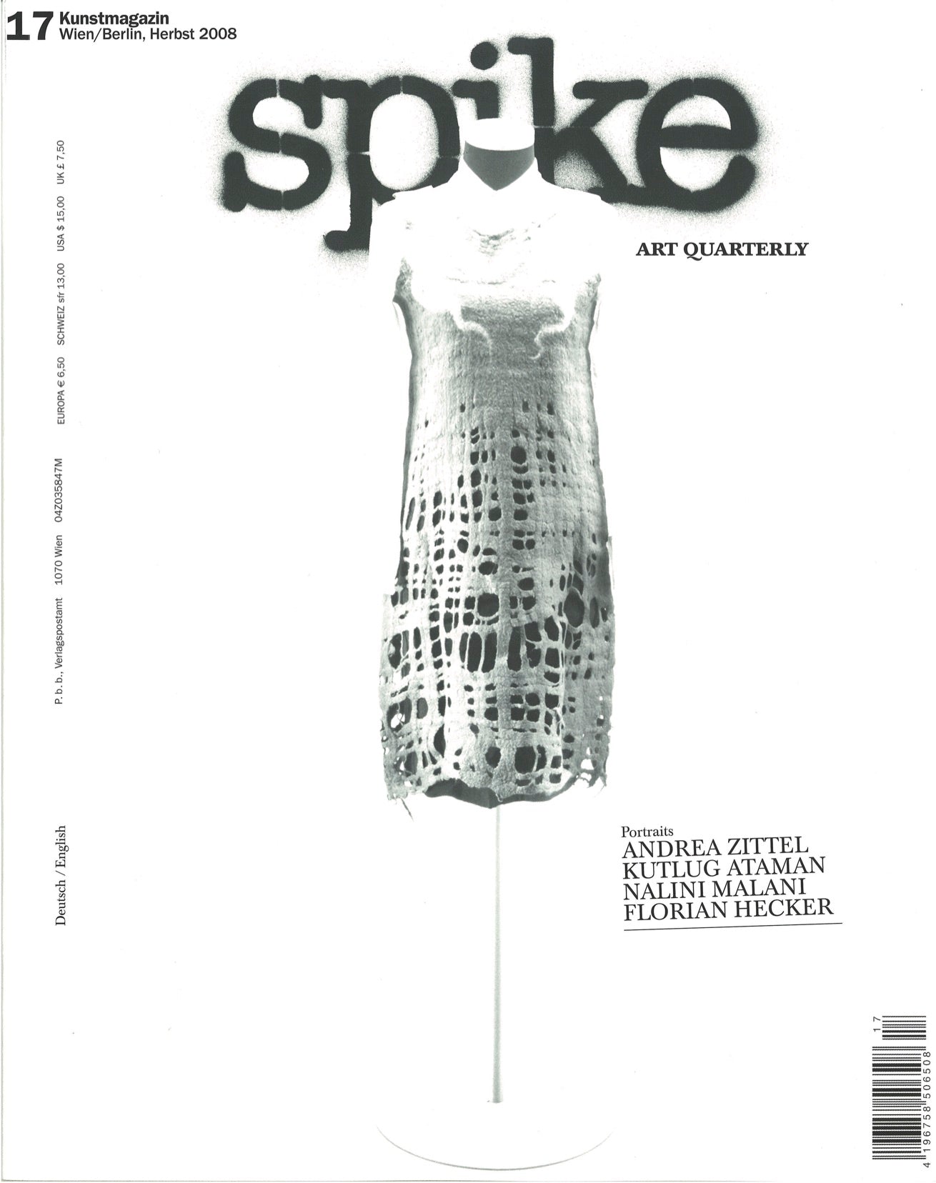 Michael Riedel, »CMYK SPIKE 17«, 2008