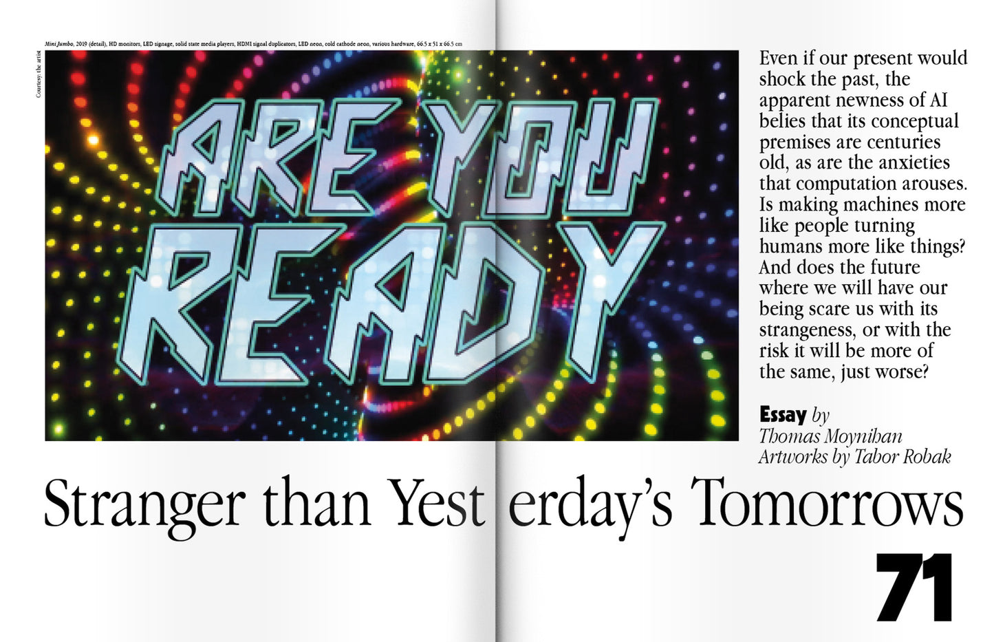 ISSUE 77 (AUTUMN 2023): Field Guide to AI