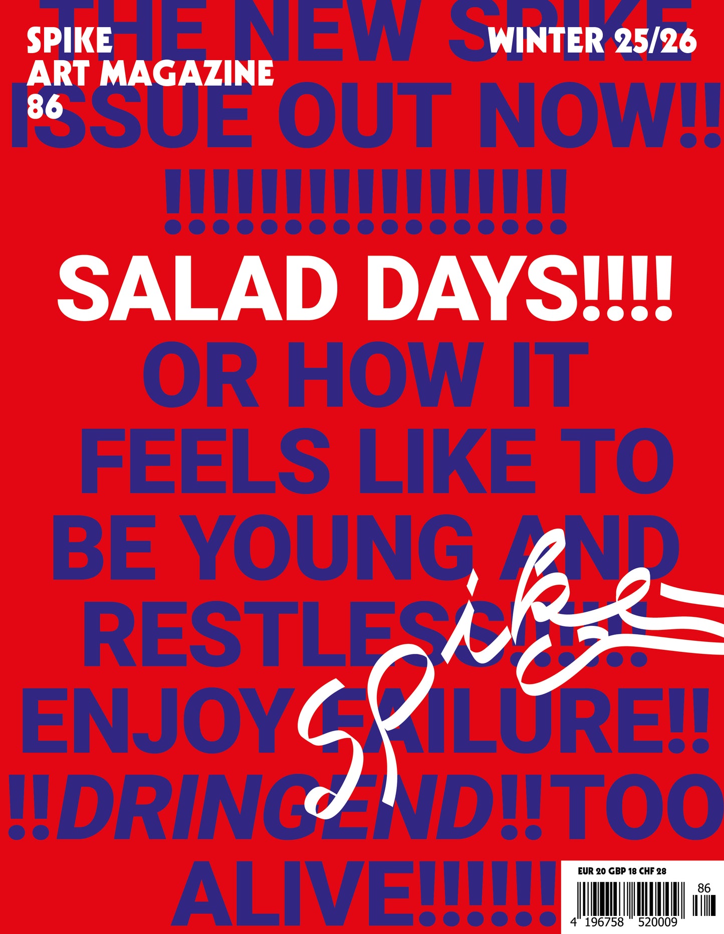 ISSUE 86 (Winter 2025/26): Salad Days