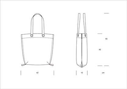 TOSHIKI x SPIKE Tote Bag (Falling Man)