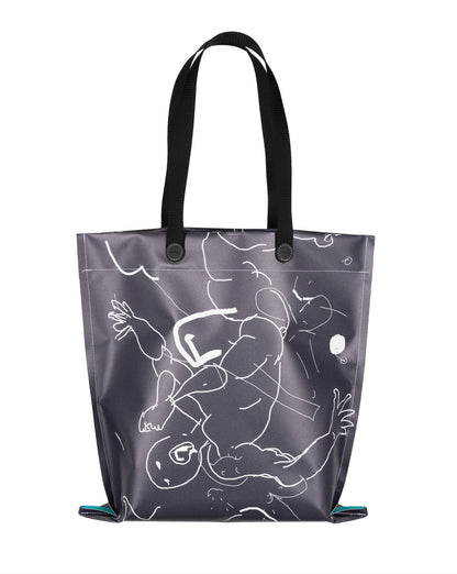 TOSHIKI x SPIKE Tote Bag (Falling Man)
