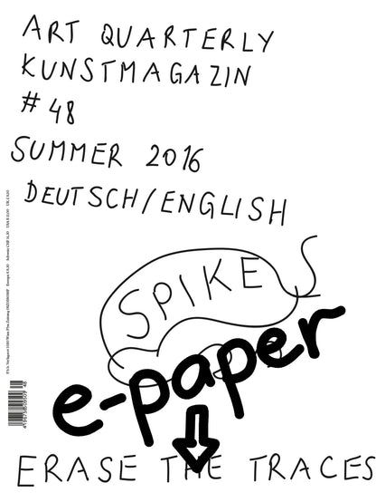 Spike ePaper (Issue 48): Erace the Traces