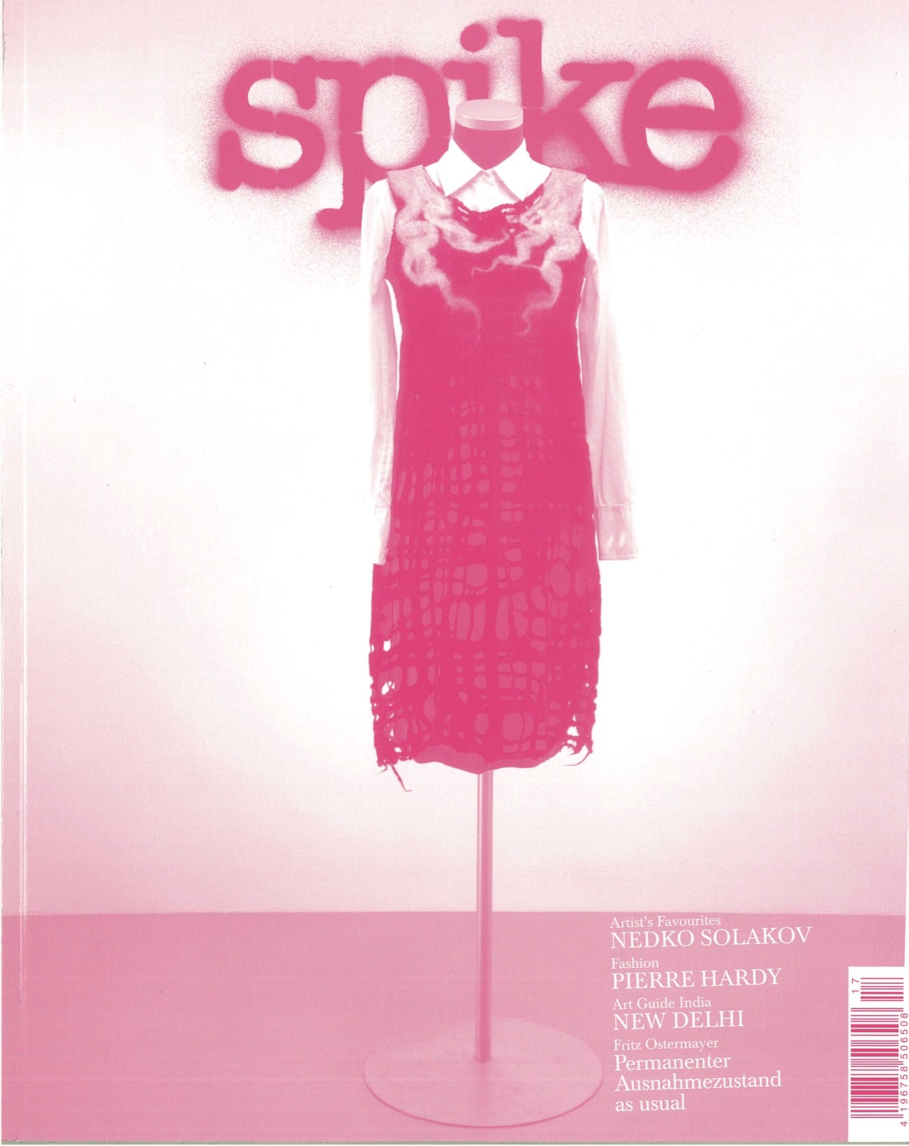 Michael Riedel, »CMYK SPIKE 17«, 2008