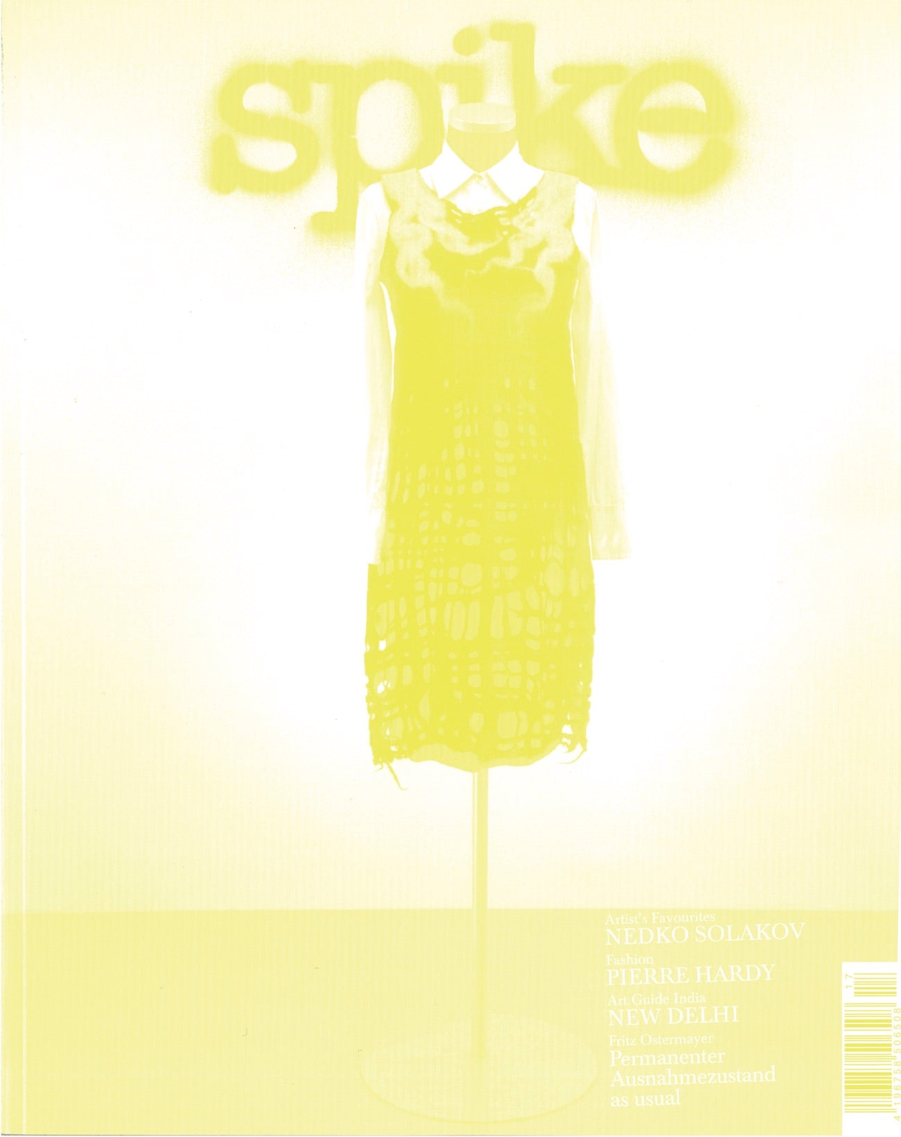 Michael Riedel, »CMYK SPIKE 17«, 2008