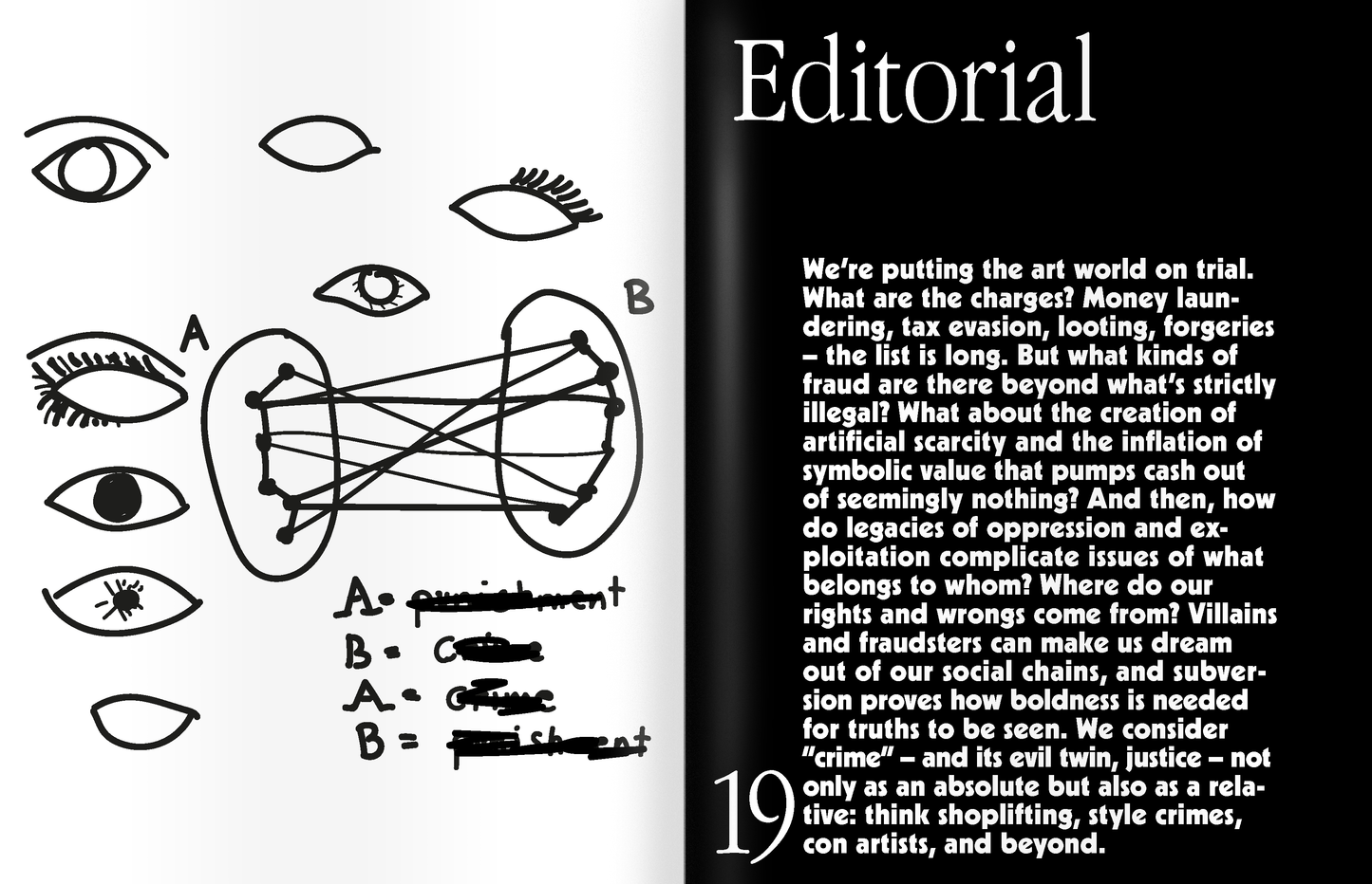 ISSUE 72 (SUMMER 2022): Art and Crime