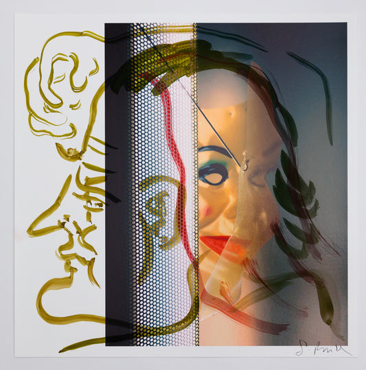 Seth Price »Zero Bow Mask«, 2021 – Unique Print & Vinyl LP