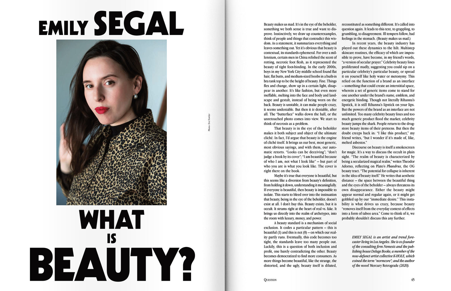 Spike ePaper (Issue 74): After Beauty