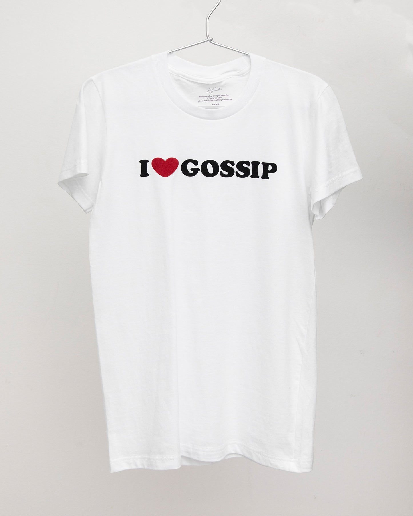 VISITOR DESIGN x SPIKE »I HEART GOSSIP« T-Shirt