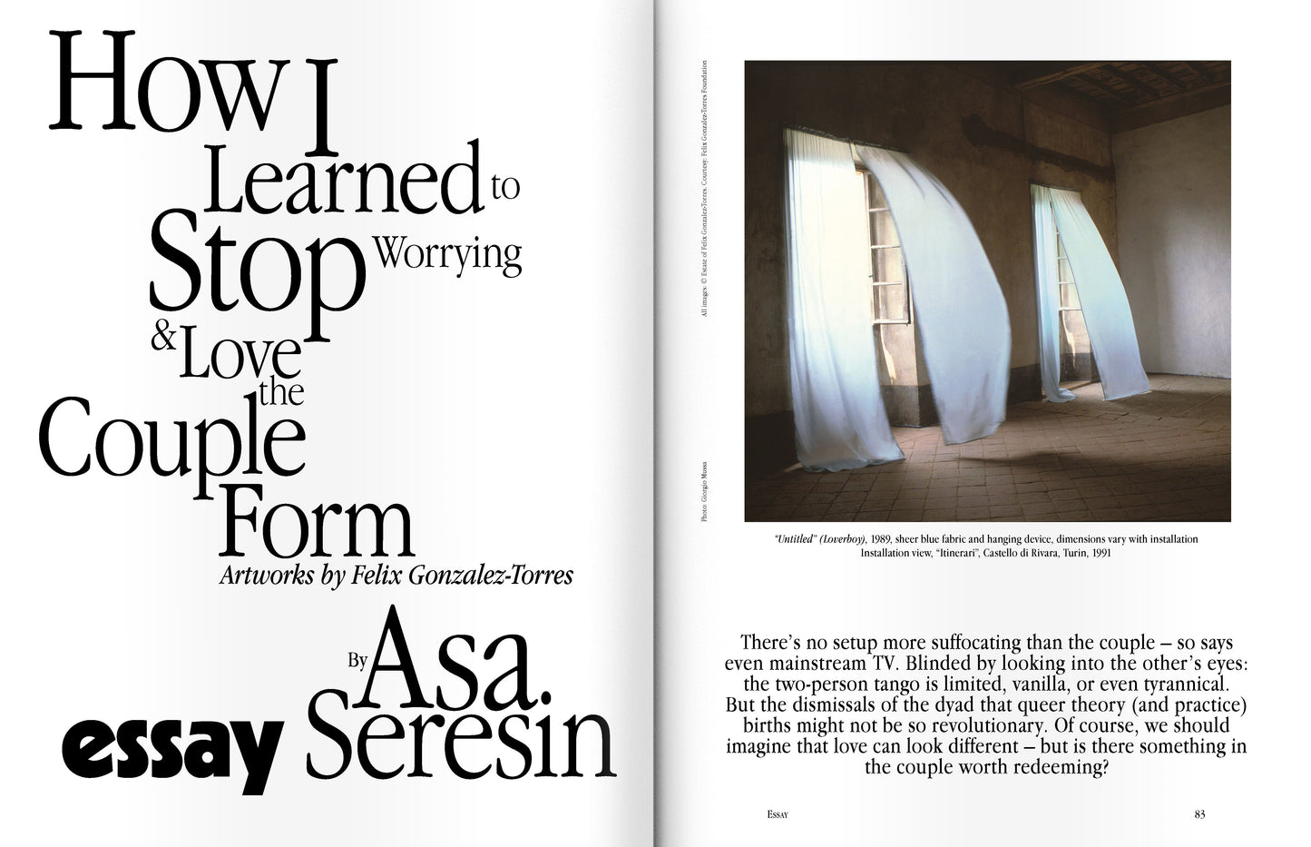 ISSUE 71 (SPRING 2022): Couples