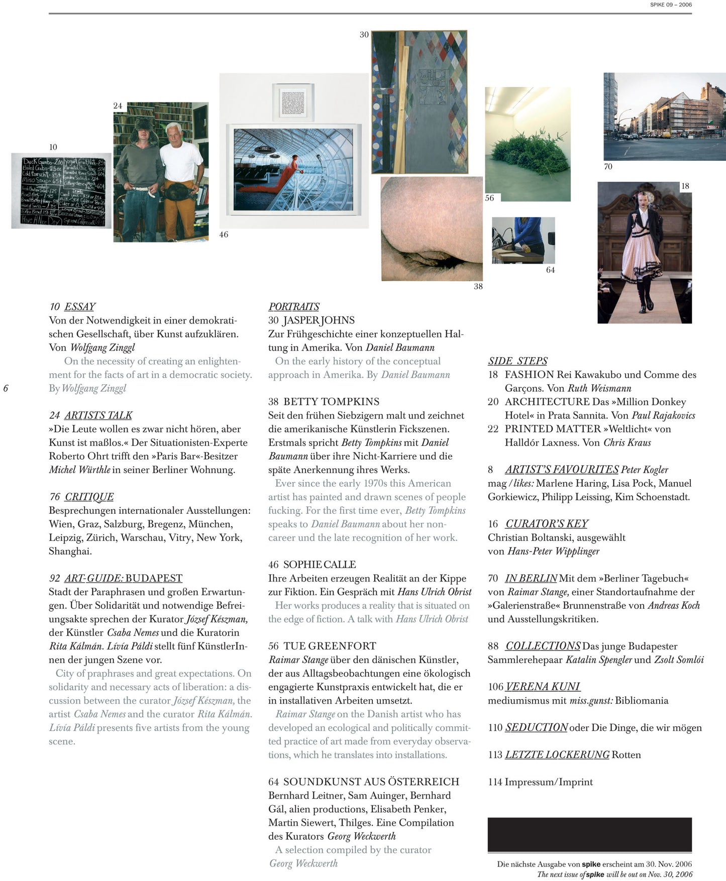 ISSUE 09 (AUTUMN 2006)