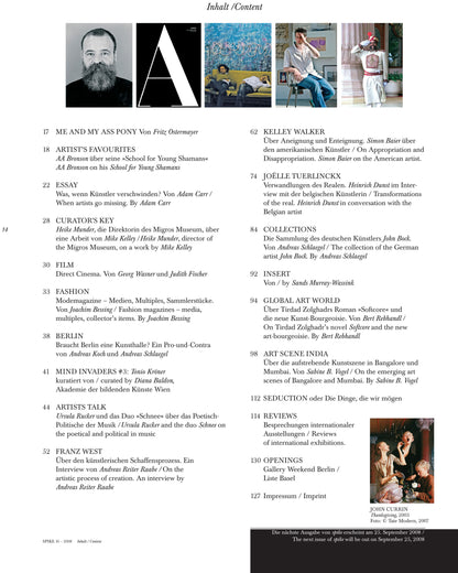 ISSUE 16 (SUMMER 2008)