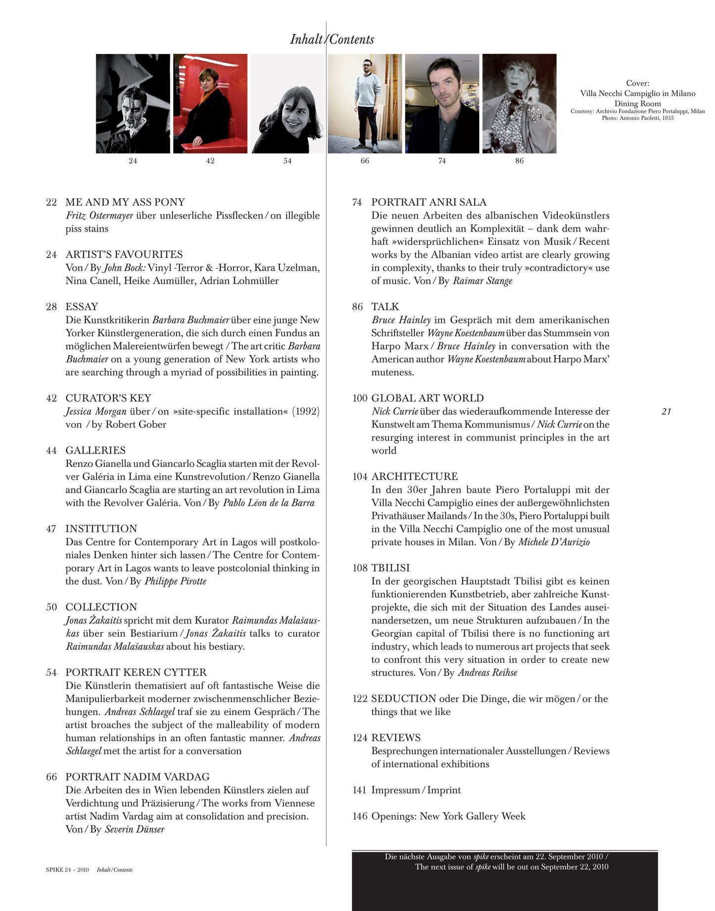 ISSUE 24 (SUMMER 2010)