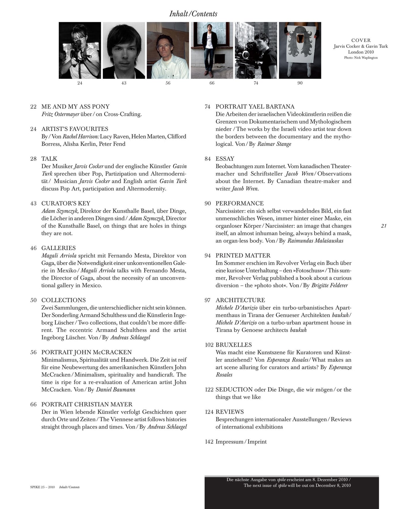 ISSUE 25 (AUTUMN 2010)