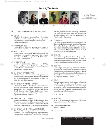 ISSUE 29 (AUTUMN 2011)