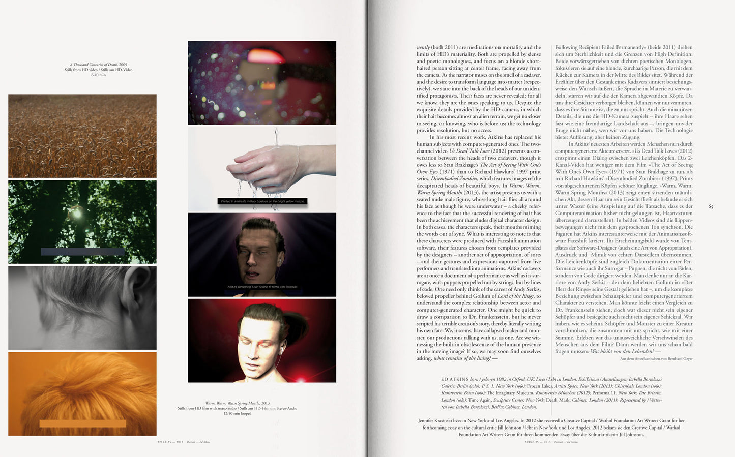 Spike ePaper (Issue 35): Materialising the Unthinkable