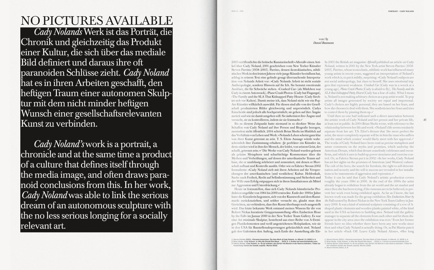 ISSUE 10 (WINTER 2006)