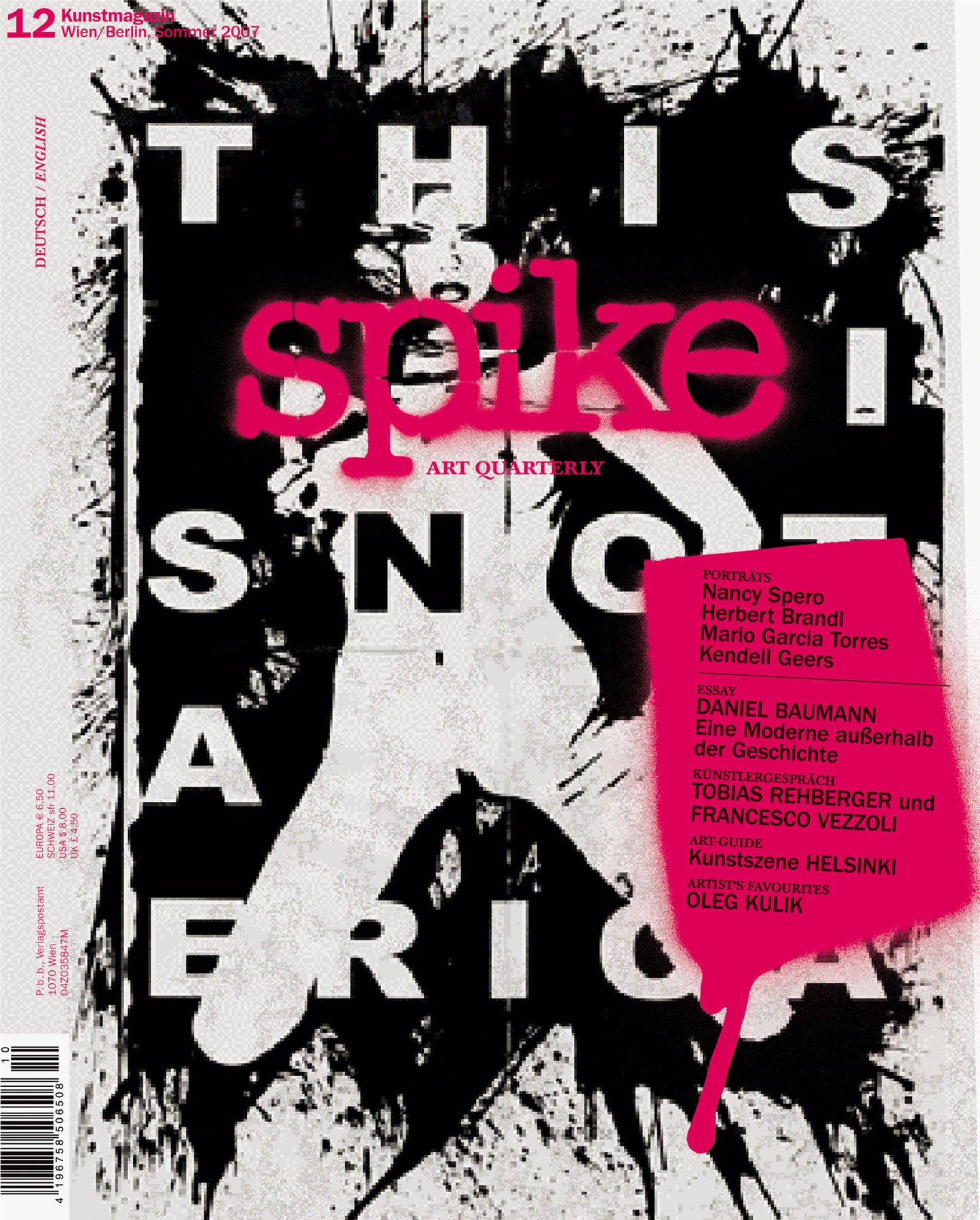 ISSUE 12 (SUMMER 2007)