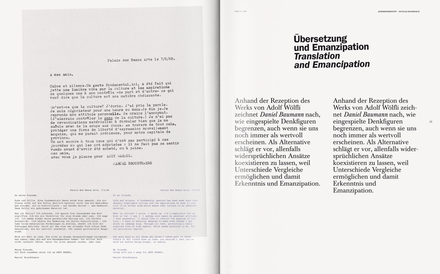 ISSUE 12 (SUMMER 2007)