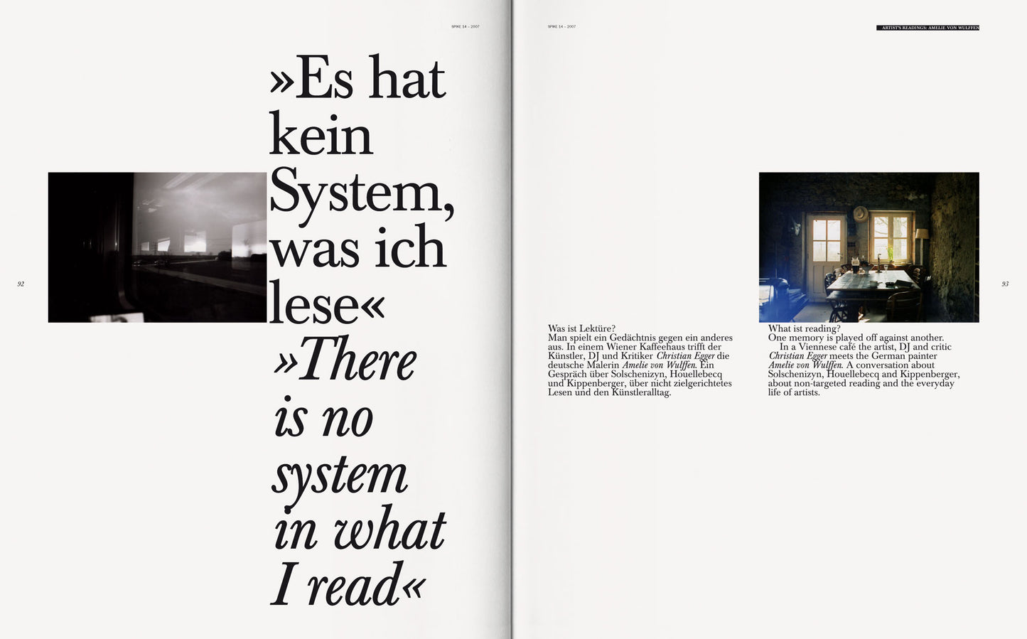 ISSUE 14 (WINTER 2007)