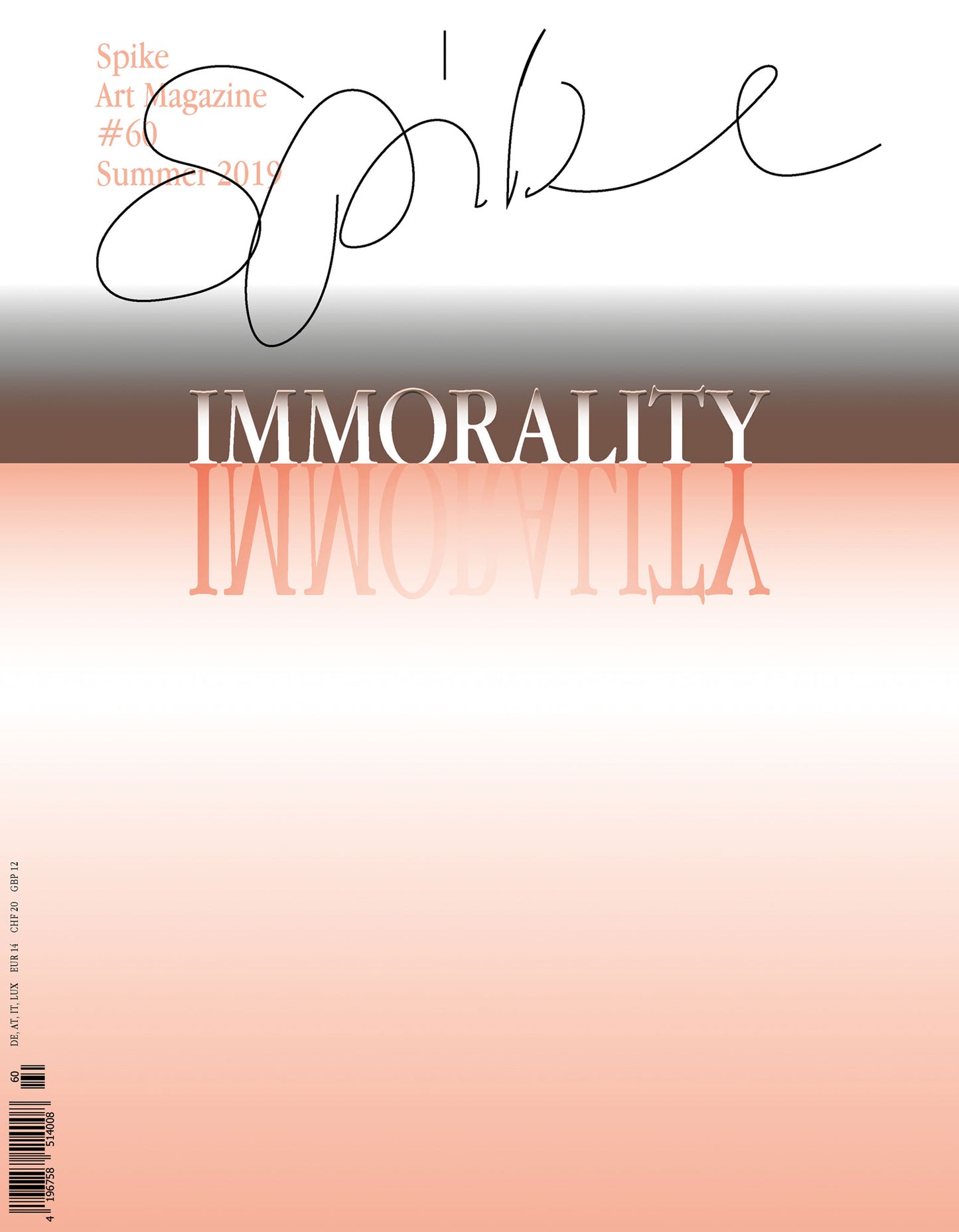 ISSUE 60 (Summer 2019): Immorality