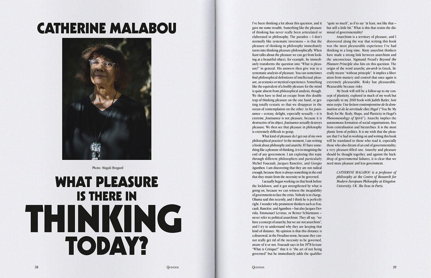 ISSUE 64 (SUMMER 2020): Carte Blanche