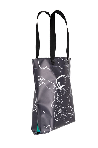 TOSHIKI x SPIKE Tote Bag (Falling Man)